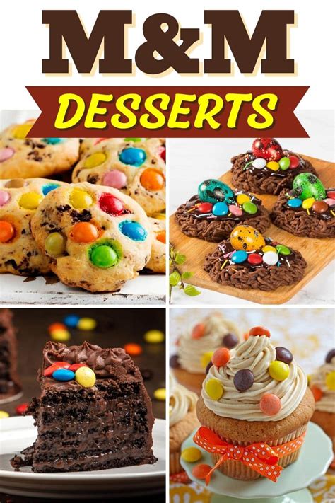 10 Best M&M Desserts (+ Easy Recipes) - Insanely Good