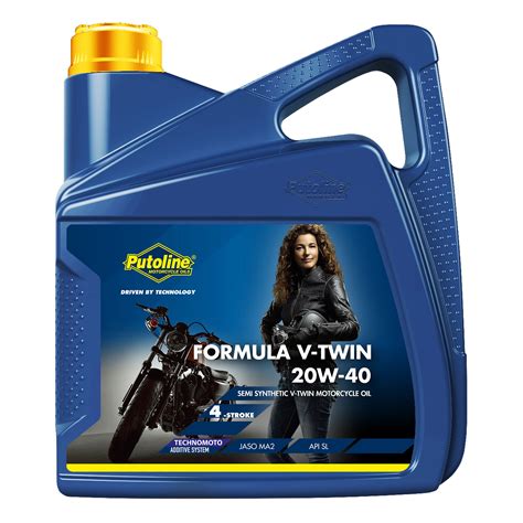 Putoline Formula V Twin 20W 40 Semi Synthetic 4 Stroke Engine Oil