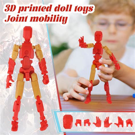 Cross Dressing Doll Joints Movable D Printed Doll Toy Dummy Doll