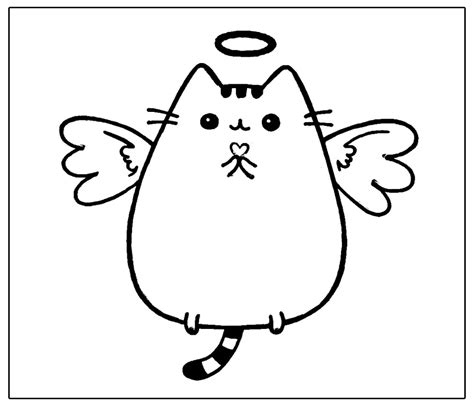 Ausmalbilder Pusheen Zum Ausdrucken Kostenlos Pdf On G