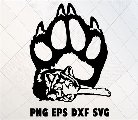 Wolf Svg, Wolf Paw Svg, Nature Svg, Paw Svg, Predator Svg, Wolf ...