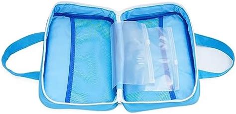 TOPASION Compact Empty First Aid Kit Bag Emergency Trauma Medical Pouch