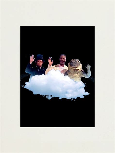 "Happy Gilmore - Abe, Chubbs and Alligator " Photographic Print for ...