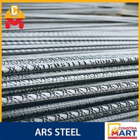 8 32mm Round Ars Steel Bars Size 8 40mm Material Grade 550d Rs