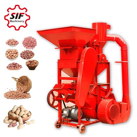 Factory Customize Electric Motor Groundnut Huller Peanut Sheller Peanut