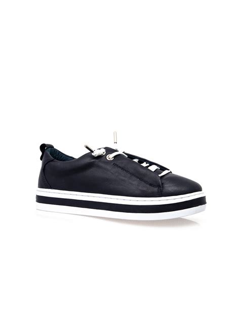 Alfie And Evie Paige Sneaker Deep Ocean Meg Me Boutique Footwear