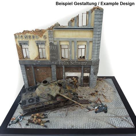 Berlin 1945 Ww2 Laser Cut Kit 135 For Diorama Model Making Made Of