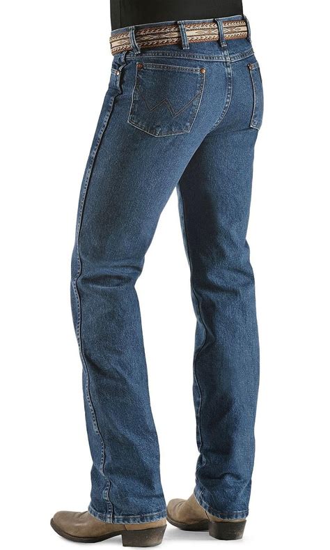 Wrangler Mens Western Cowboy Cut Slim Fit Jean Stonewashed