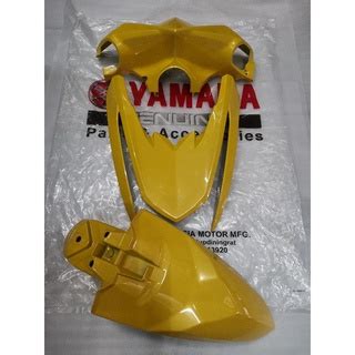 3Pcs Front Fairings Yellow Mio I 125 Genuine Yamaha Shopee Philippines