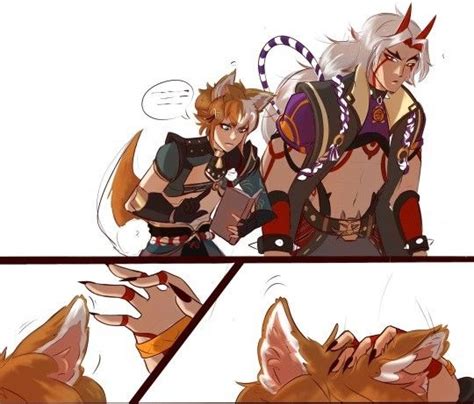 Итто и Горо Ship art Character design Cute gay