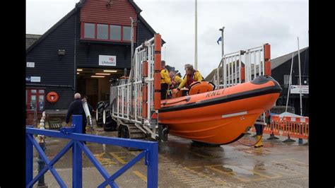 Whitstable Rnli Launch To Yacht Aground Rnli