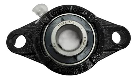 Mancal Oval Flange Fl204 Rolamento Uc204 Para Eixo 20mm Frete grátis