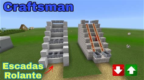 Como Fazer Dois Modelos De Escadas Rolanteno Craftsman E No