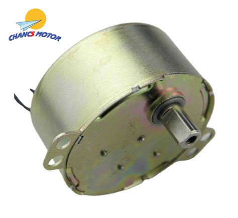 CHANCS TYD 50 Small Synchronous Gear Motor AC 110V 5 6RPM Torque Flush