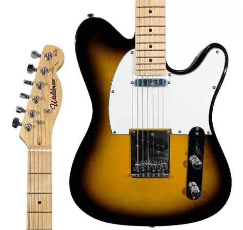 Guitarra Waldman Telecaster Gte Gte Ts Sunburst