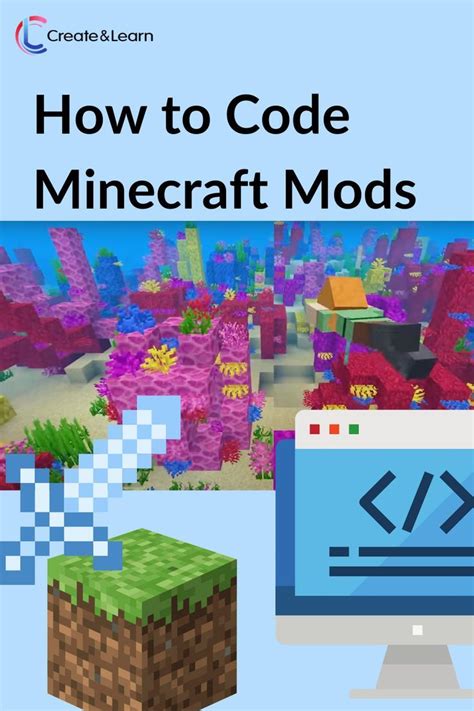 How To Code Minecraft Mods Learntomod Tutorial For Kids Minecraft