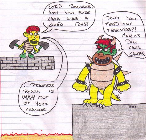 Bowser's Castle by Batman1356 on DeviantArt