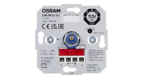 Dim Mcu G Osram Dimmer V A Distrelec Germany