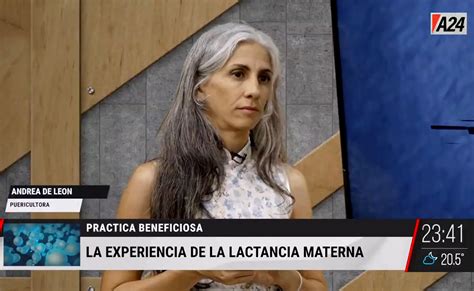 Andrea De León Habla Sobre Lactancia En “tesis De Salud” Acadp