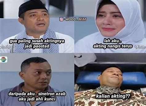 10 Meme Pak Ustaz Di Sinetron Azab Yang Justru Malah Bikin Ngakak