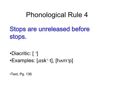 Ppt English Phonological Rules Handbook Powerpoint Presentation Free