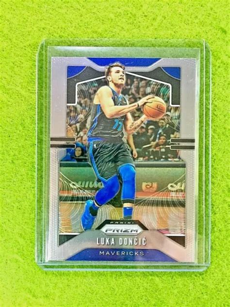 Maillot Carte Luka Doncic Prizm Dallas Mavericks Panini Prizm