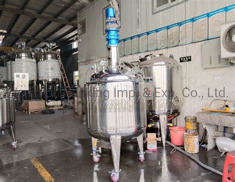 High Shear Homogenizer Xanthan Gum Emulsifying Tank Made Of Ss