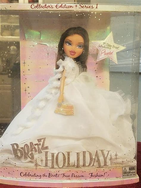 Unique/Prototype BRATZ Collector's Edition Holiday Series 1 Phoebe doll ...