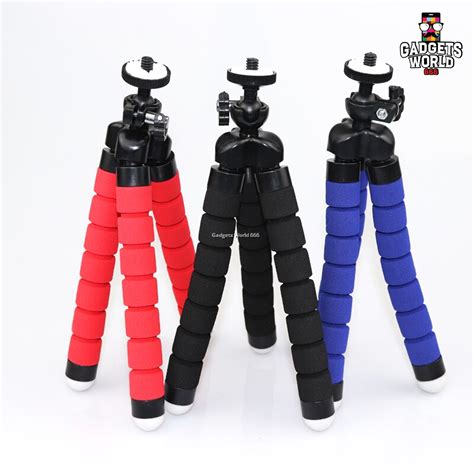 Mini Portable Flexible Sponge Octopus Tripod For Phone Stand Mount