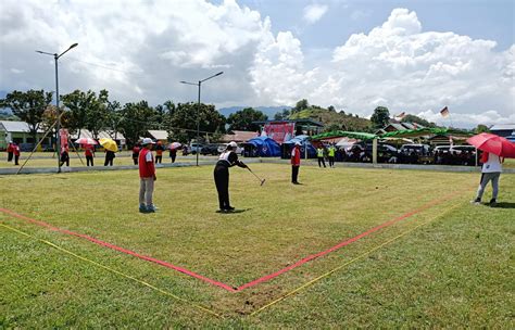 Pertandingan Cabor Gateball Porprov Sulut Ke Xi Di Bolmong Berlangsung