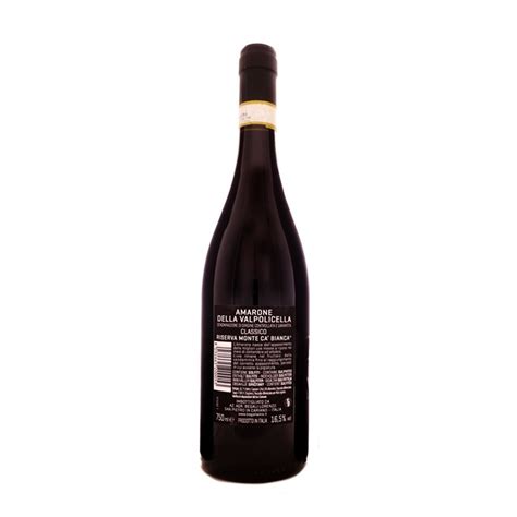 Amarone Della Valpolicella Classico DOCG RISERVA Monte Ca Bianca