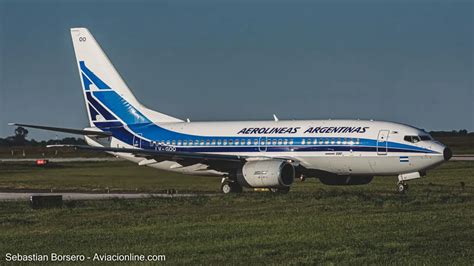 Aerolíneas Argentinas inauguró sus vuelos entre Córdoba y San Martín de