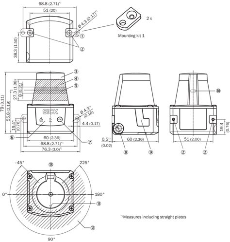 Cảm Biến Lidar 2d Sick Tim320 0131000s02 Tín Thiên An