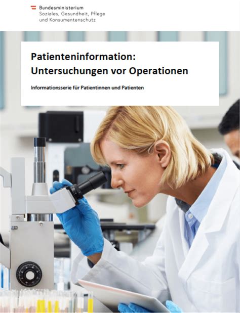 Was Geschieht Bevor Ich Operiert Werde Brosch Re F R Patientinnen Und