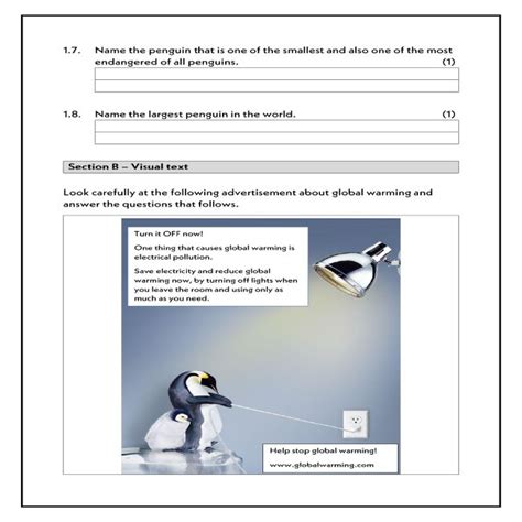 Grade 5 English First Additional Language Test Term 1 • Teacha