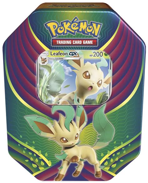 File:Leafeon EvolutionCelebrationTin.jpg - Bulbagarden Archives