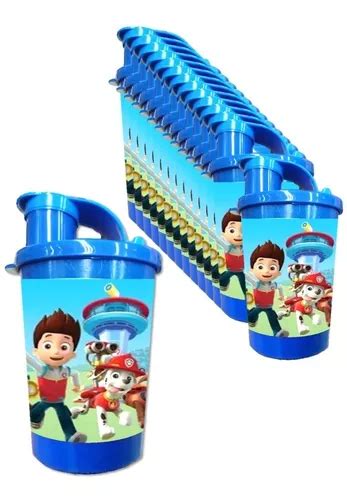 Vaso Pitillo Sorpresa Paw Patrol X Termo Fiesta Infantil Cuotas