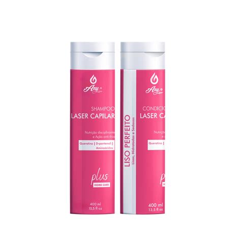 Laser Capilar Preço - Kit Laser Capilar Liso Perfeito AnyLiss 2 itens (Shampoo e ...