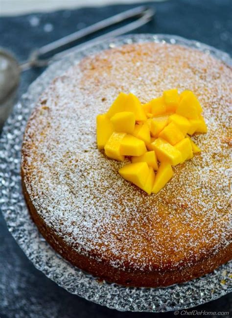 Moist Mango Pound Cake Recipe Chefdehome