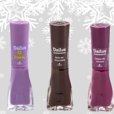 Kit Esmaltes Queridinhos De Inverno Dailus Shopee Brasil