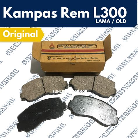 Jual ORIGINAL KAMPAS REM DEPAN BRAKE PAD MITSUBISHI L300 LAMA