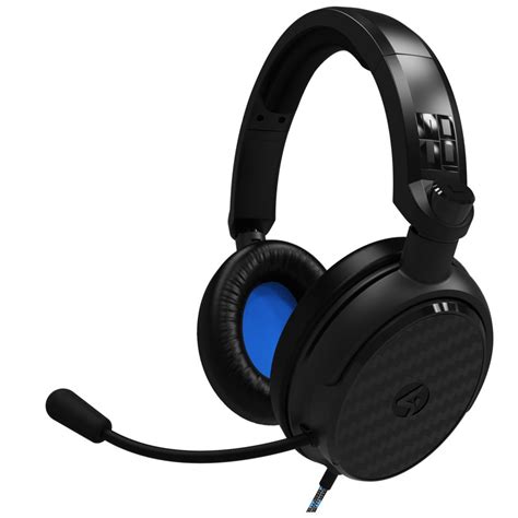 4Gamers C6-100 Gaming Headset - Black/Blue | BIG W