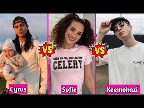 Keemokazi Vs Cyrus Dobre Vs Sofie Dossi Lifestyle Comparison Youtube