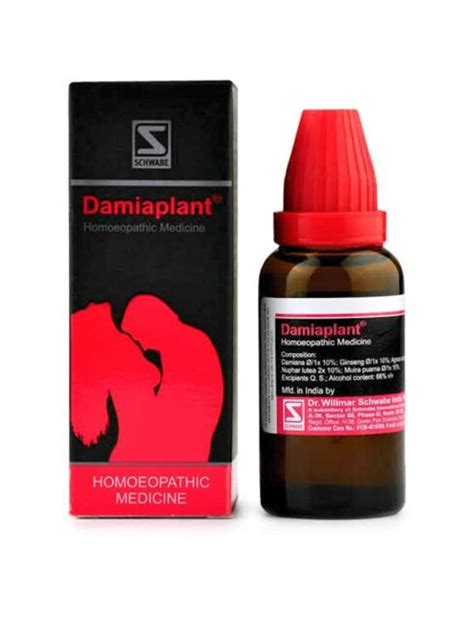 Dr Willmar Schwabe India Damiaplant Homeopathic Drop Ml For Male