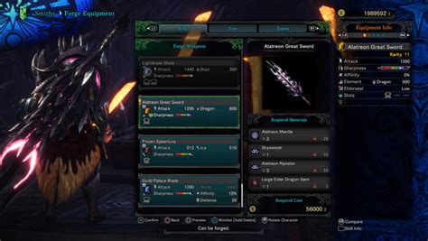 Meta Great Sword Build Guide MHW Iceborne Pre Fatalis EthuGamer