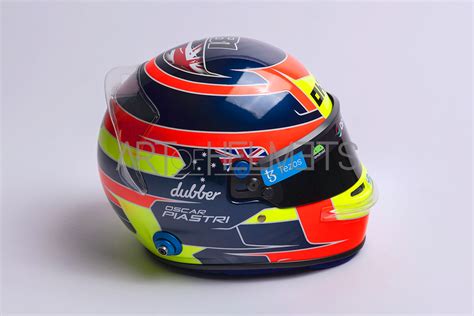 Oscar Piastri 2023 F1 Full-Size 1:1 Replica Helmet – Art of Helmets