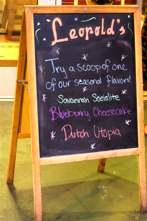 For the Love of Food! : Leopold's Ice Cream