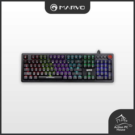 Marvo Kg917 Mechanical Gaming Keyboard Blue Switch Lazada