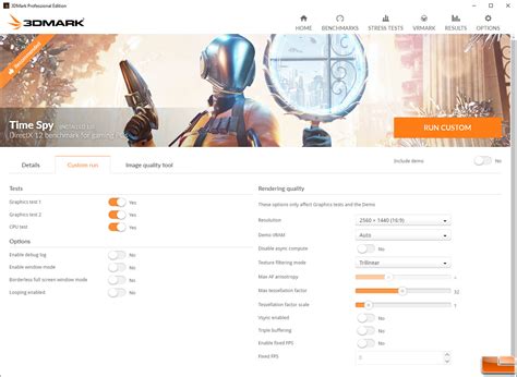 3DMark Time Spy Benchmark DX12 Async Compute Performance Tested