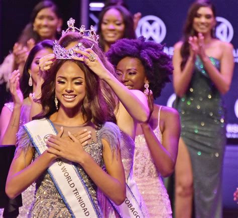 New Miss World Tandt Tackles Crime On Way To Crown Trinidad Guardian